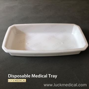 Disposable White Medical Tray